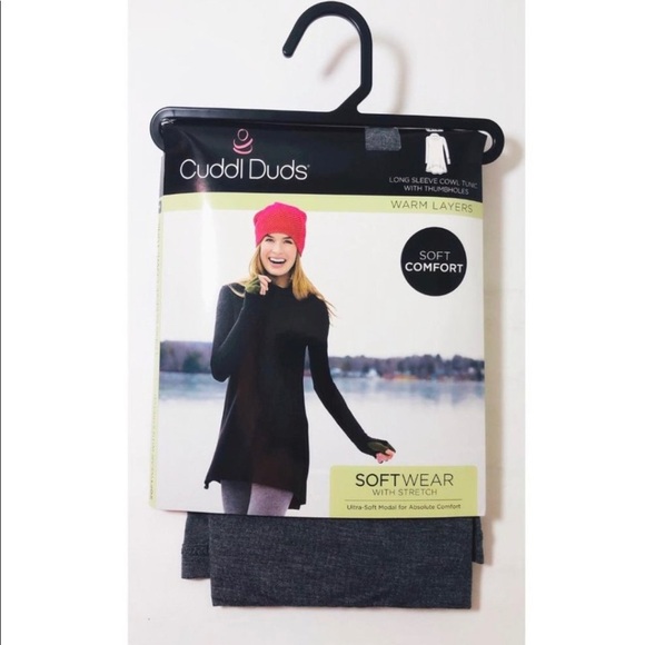 Cuddl dud cowl neck gray medium. Used - Picture 3 of 4